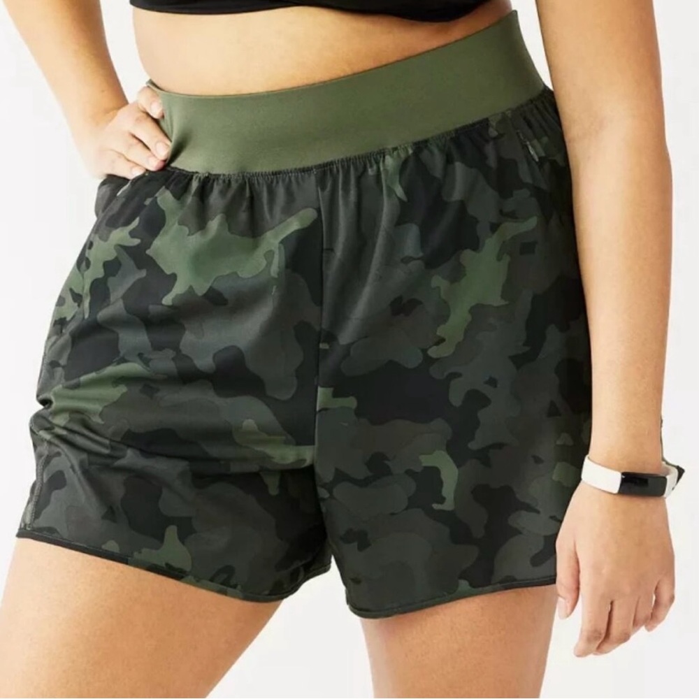Tek Gear Women’s Workout Gear Camo Shorts